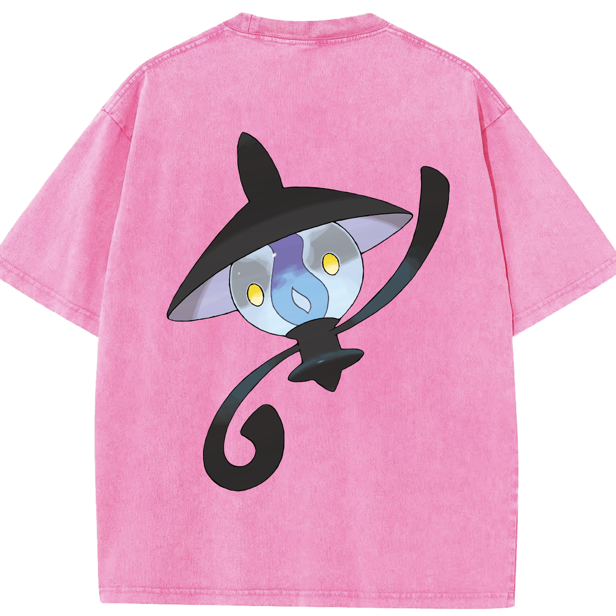 （画像用） ポケットモンスター Pokémon 綿100% ヴィンテージ風 半袖Tシャツ（背面プリント）